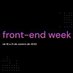 Frontendweek (@frontendweek) Twitter profile photo Frontendweek (@frontendweek) Twitter profile photo
