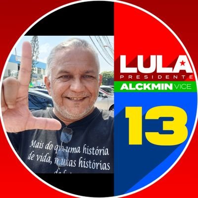 Perfil verificado pelos mais chegados🐦.  Dirigente sindical. Valorizo a ciência e a tecnologia, humanista. Mantenha a esquerda. #Lula13