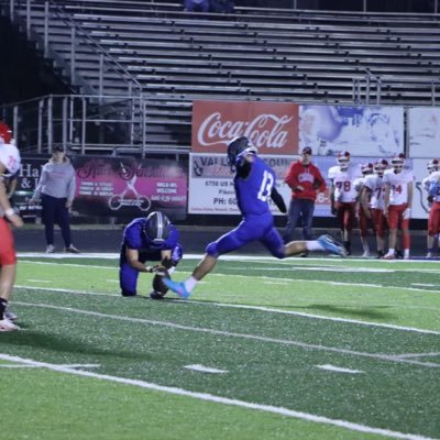 2023 Shelby Valley Kicker/ 5’11/ 3.3 gpa/19act (Glory to Christ)