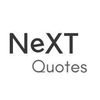 NeXTQuotesOne Profile Picture