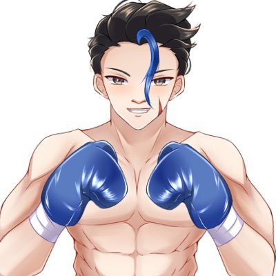 boxing pngtuber 18+ - 27 - all things anime - yugioh player - boxing god 🥊🥊 - apex legend!