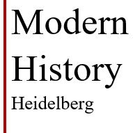 Modern History Heidelberg(@Modern_Hist_HD) 's Twitter Profile Photo