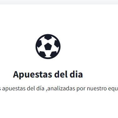 Las mejores apuestas del dia, retos y funbets free... las apuestas que subimos a la web van acompañadas de previas. Síguenos para ganar !