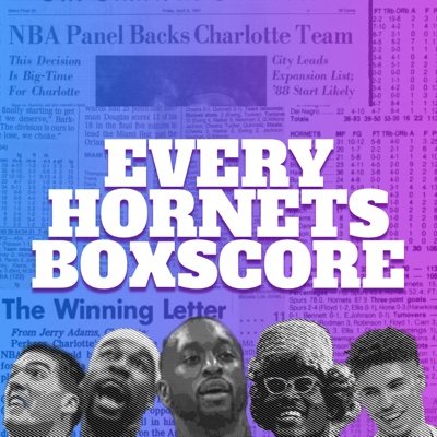 HornetsBoxscore's profile picture. A Hornets history project by Doug Branson via substack, podcast & YouTube channel
