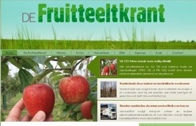 De Fruitteeltkrant; De gratis Fruitteeltkrant voor Nederland en België.