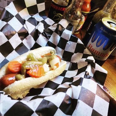 A hole in the wall where you buy wieners.
Upstairs. Auntie Mae's Parlor.
Open Wed - Sat nights