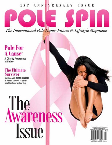 Pole Spin Magazine; The International Pole Dance Fitness & Lifestyle Magazine. A high quality print publication for pole dance/fitness sport!