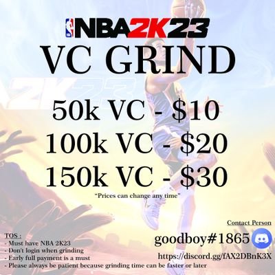 NBA 2K23 VC & Badge Grinder for Playstation🕹 Discord : goodboy#1865