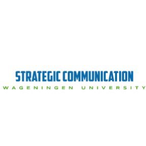 We're the Strategic Communication chair group at Wageningen University