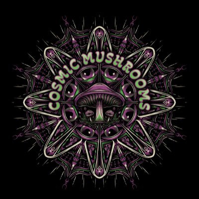 C0SMICMUSHROOMS's profile picture. 🍄 POSTERS & DIGITAL ART 🍄 Supporting psychedelic research and exploring the convergence of new tech & traditional art.