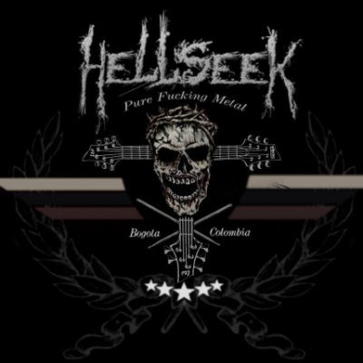 hellseek is ALEJANDRO LOZANO (bajo) ,  ISMAEL RESTREPO (Vocals-Rhythm Guitar )  ,FELIPE TRUJILLO (drumms)YEYKLER VILLAMIZAR(Lead Guitar)