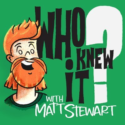 Who Knew It with Matt Stewart is a comedy quiz podcast hosted by Australian comedian @MattStew_art where the guests write the wrong answers!