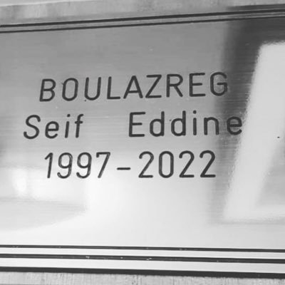 Seif E. Boulazreg, 24 ans a perdu la vie à Besançon le 24/07/22 pourchassé pr un ex policier de la Bac gérant/discothèque sa famille demande vérité et justice.