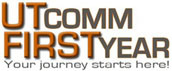 UTCommFirstYear's profile picture. This twitter account is meant to help newly admitted Moody College of Communication students stay informed about events designed for first-year students.