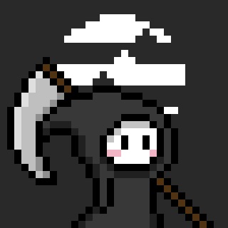 a collection of 867 pixelated soul reaper on aptos blockchain, WE BUILDING ALPHA DAO ON APTOS | Discord   https://t.co/cIbs6bhfEd