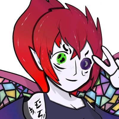 Nebulas_Nova's profile picture. They/She (NB)| #ENVtuber |Artist/Writer | Neurodivergent |🔞| I AM THE EMBODIMENT OF CHAOS