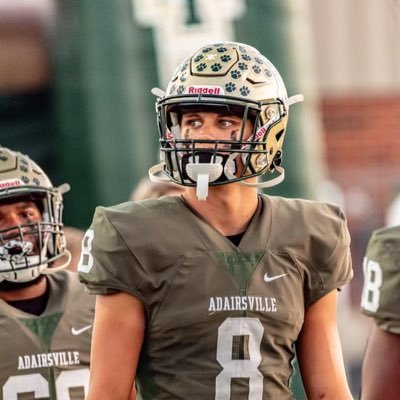 Adairsville HS, C/O 2023// 6’2 - 185// Football• WR-DB// Baseball• P-OF// 3.5 GPA// Email- gmoney0622@gmail.com