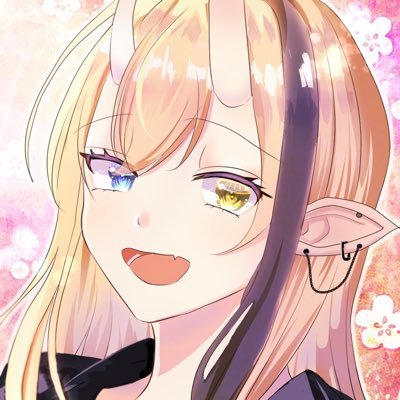 響鬼零（ひびき れい）だよぉ！――VTuber準備中なんだぁ！――鬼村から逃げ出した幼なじみを追いかけてきた鬼なんだぁ！――鬼、人間の友達募集！！――人参とトマトが、、好き。だいすちな幼なじみ→@40ejpVjrSfqKepj――FA #イラストれいちゃむ――ﾌｧﾝﾈ零友――