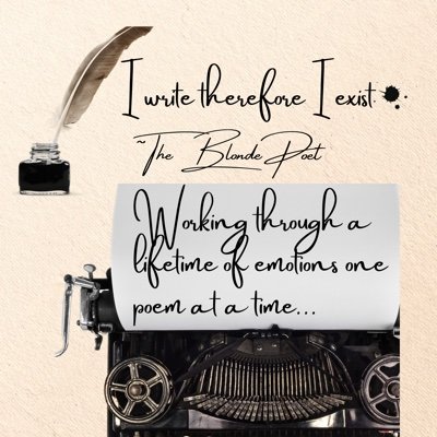 TheBlondePoet24's profile picture. The Blonde Poet.  I hope you find a poem or two that resonate with you ✍️ https://t.co/xUWGt12dGl