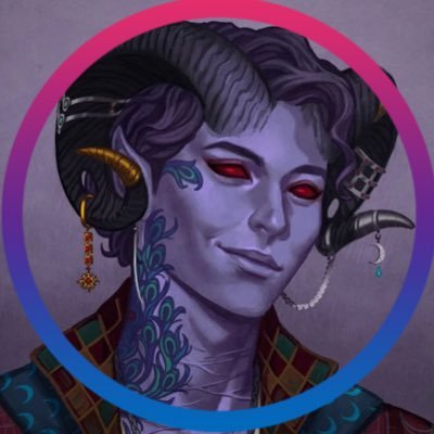 Posting flirty bisexuals daily ✨| submissions open! | Mascot: Mollymauk Tealeaf (CR)| OCs welcome on #flirtybifriday |