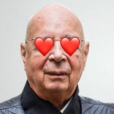 I love Klaus Schwab! Obey Klaus Schwab, eat the bugs, and do what he wants. Please don’t ban me Twitter. I stand with Block Buster Video! 🇺🇦 (This is a joke).