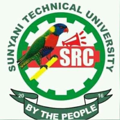 This is the official Twitter handle of Sunyani Technical University SRC.
YouTube: STU-SRC 
Facebook: STU-SRC 
Email: stusrcpro@gmail.com 
Contact: 0205662734