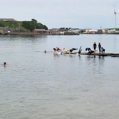 This historic pier in Whitepoint in Cobh was constructed on top of an existing pier to service the US Navy Base Hospital No.4 located nearby.