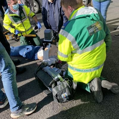 North Co Dublin, Paramedic with National Ambulance Service - Swords Station. Superintendent in St John Ambulance Swords Division