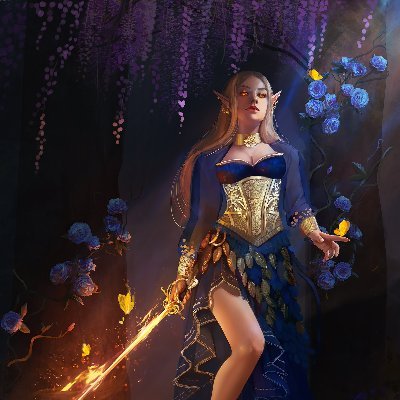 Beetelaa's profile picture. Elfa del bosque y comandante de un ejército.