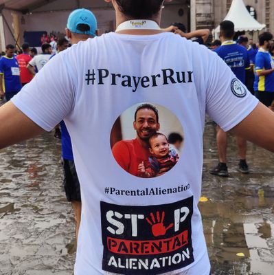 Involved Father who will never abandon his loving son Vyom. Fighting for Childrights. Doing PrayerRun to stop evil PA & promote SharedParenting