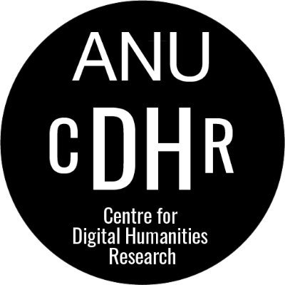 Centre for Digital Humanities Research at the Australian National University. CRICOS Provider number #00120C