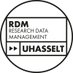 UHasselt Data Stewards (@RDM_UHasselt) Twitter profile photo