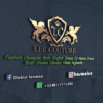 Entrepreneur•|•CEO leecouture| fashion designer| •YBNL Stan•|adeyemiolabisi08@gmail.com