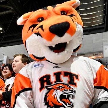 Just a Tiger trying to make his way in the world and support @RITTigers. #RITforLife