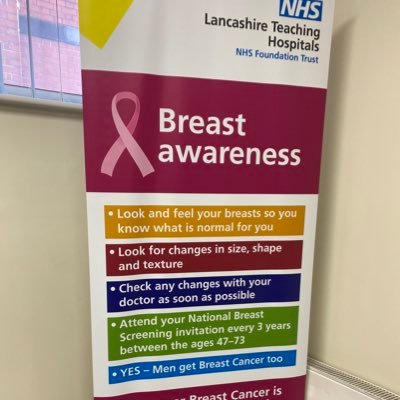 We are the Central Lancashire Breast Care Unit @ Chorley District Hospital - part of Lancashire Teaching Hospitals