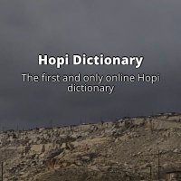 Hopi Dictionary(@HopiDictionary) 's Twitter Profile Photo