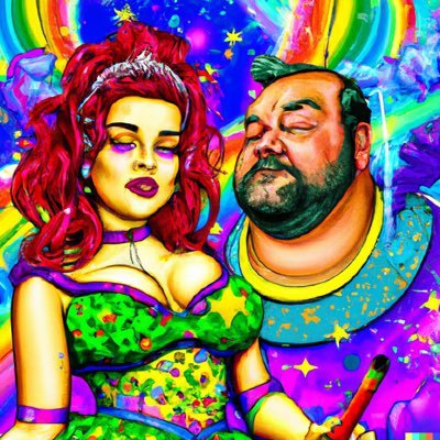 Ai collection of hot fat weedy people! 1/1 nft artworks on Opensea & Rarible by @cannaqueencara. Fired up to stop the stigmas against people who use cannabis.