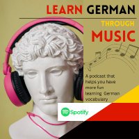 Learn German through Music Podcast 🟧 🇩🇪 🇺🇦 ♀️(@GermanthruMusic) 's Twitter Profile Photo