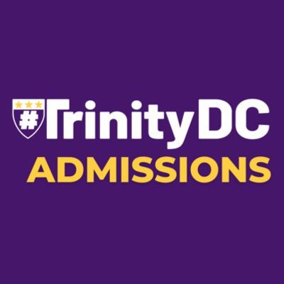 The official Twitter account of Trinity Washington University’s Office of Admissions. | IG: @trinitydcadmissions #TrinityDC