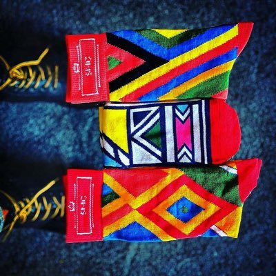 Luxurious & Beautiful Premium Quality African Print Socks | Instagram @smccollection