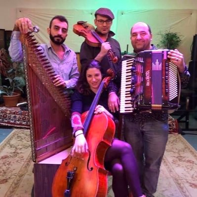 Syrian and Romani folk music + more, featuring Naeem Shanwar, Omar Abou Afach, Noémy Braun & Sergiu Popa