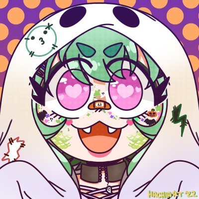 Kero Pierrot 🌟 they/them 🌟 24 🌟 a frog themed clown (or a clown themed frog?) 🌟 envtuber, gamer, and cryptid 🌈 married to arlequino 💕