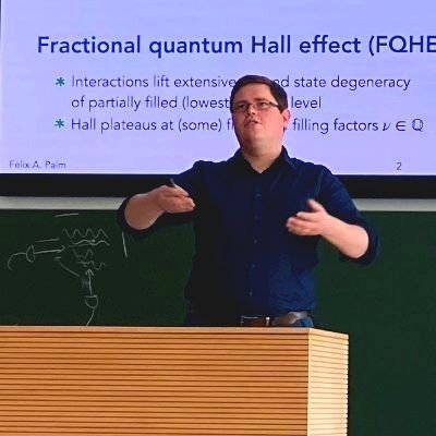 Theoretical physicist just starting the postdoc life at ULB Brussels.
Fractional Chern insulators, DMRG & quantum simulators.
Latest work: https://t.co/rNK05OU7jc