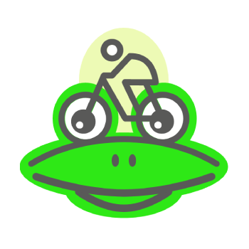 99 unique frogs on bicycle NFTs! Listing sale on Cyber Monday, Nov 28th!