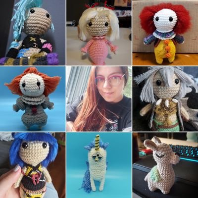 I craft many different items. primarily sculpting with polymer clay and crocheting with a variety of yarn.
Follow my Instagram for more pictures and info!