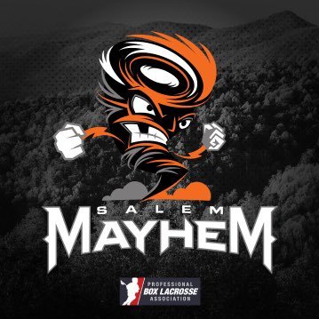 Official Page for the Professional Box Lacrosse Association's Salem Mayhem team. Watch the Salem Mayhem play in the 2022 PBLA season beginning December.