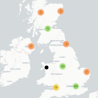 The UK Rap Map is a map and database dedicated to documenting rap across the UK in all its forms