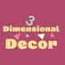 3 dimensional decor (@3dimensionaldec) Twitter profile photo 3 dimensional decor (@3dimensionaldec) Twitter profile photo