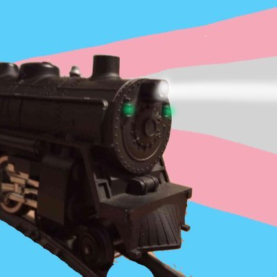 Trains, Politics, Transformers and other cool things
She/Her or They/Them (Only available if I feel like it) 
closeted Femme-ish Enby trashgirl