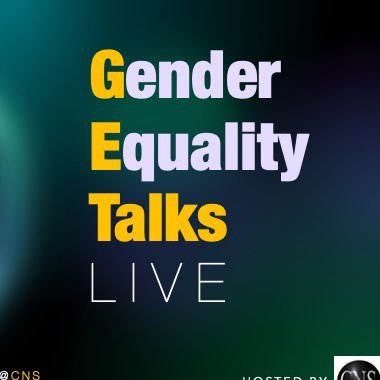 #GETalksLive are hosted by @CNS_health to highlight bodily autonomy & sexual rights in progressing towards SDGs. Hope lies in a feminist fossil-fuel free future